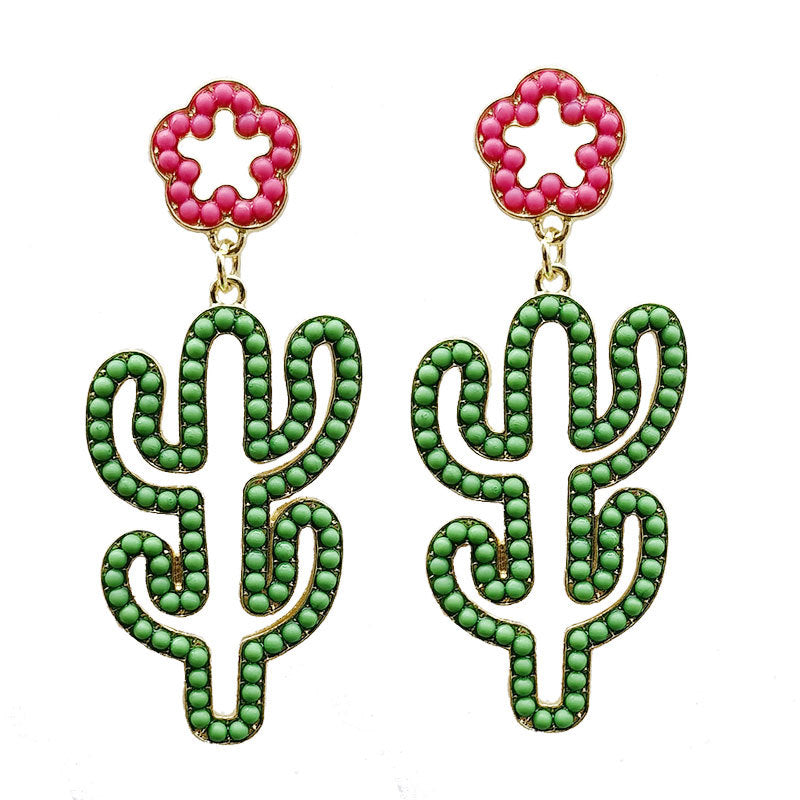 Pineapple-Themed Dangle Earrings Bowlift