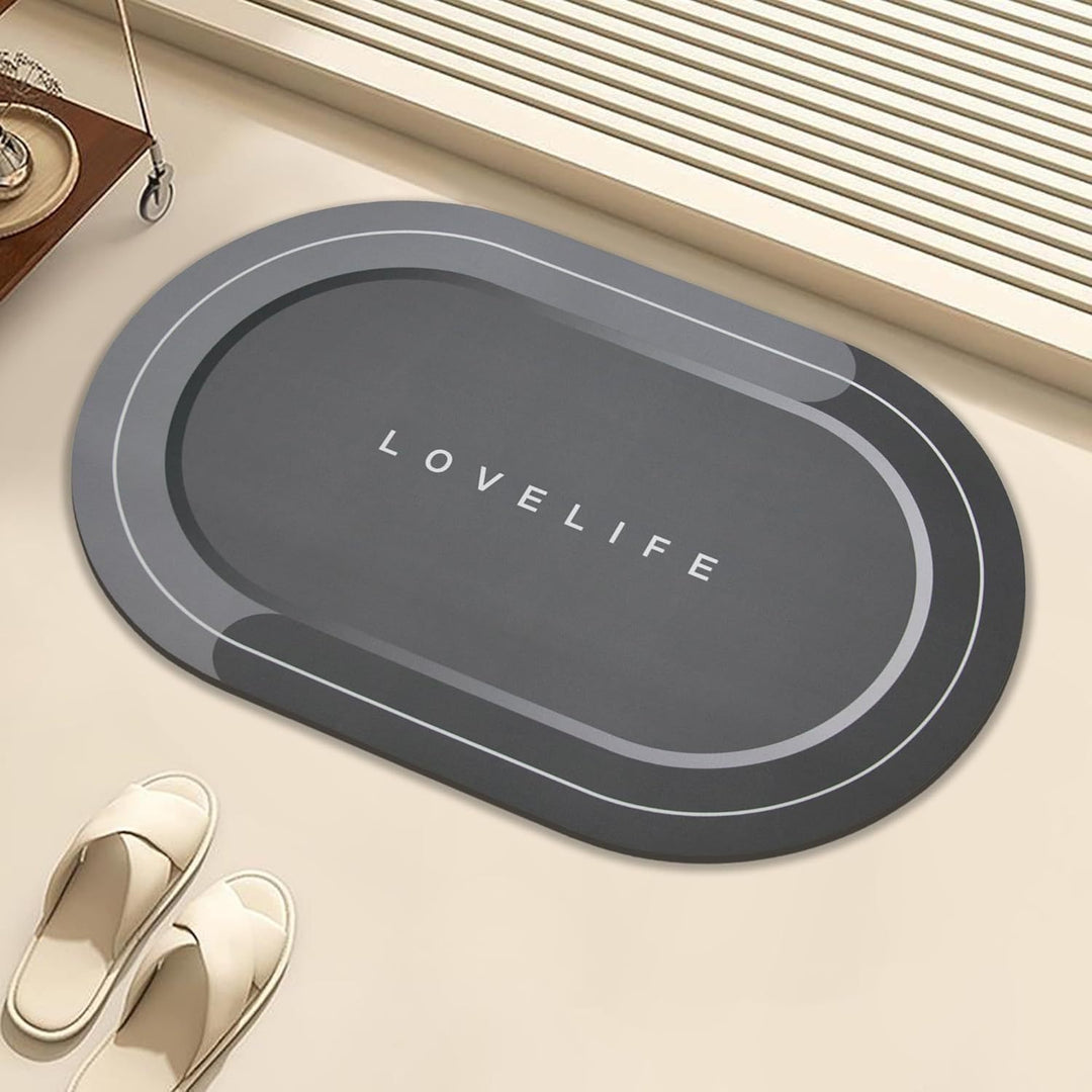 Stylish Soft Bathroom Mat Bowlift