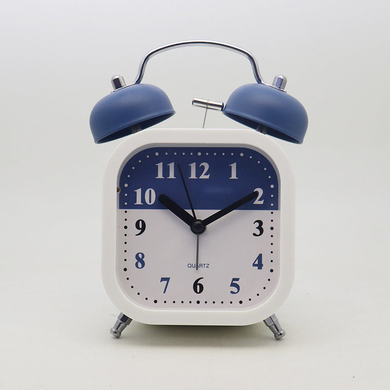 Quarz Alarm Clock in Modern Retro Style Bowlift