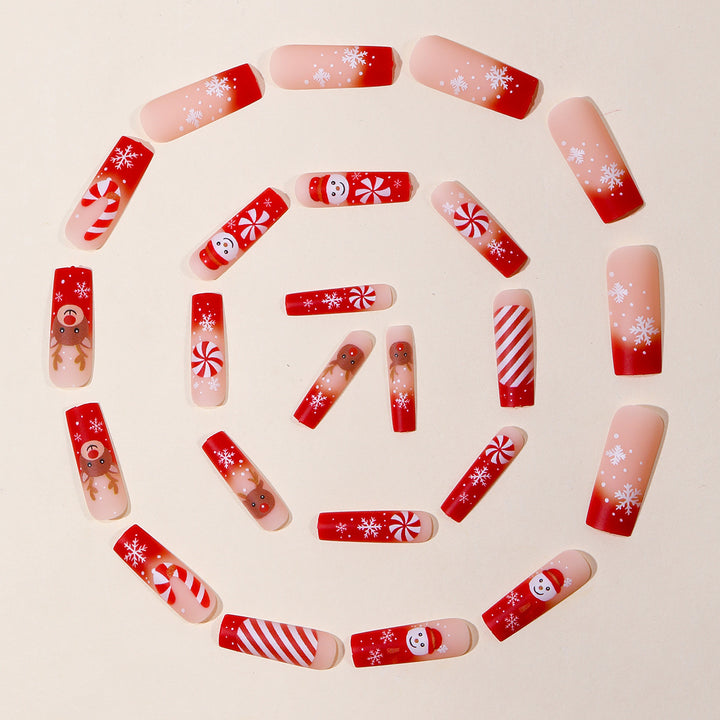 Festive 3D Holiday Nail Art Set Bowlift