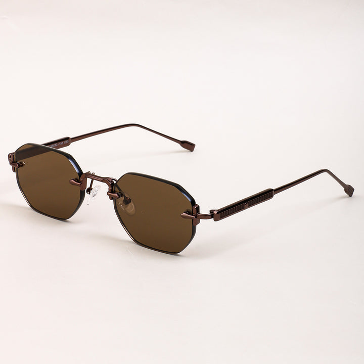 Ladies sunglasses with elegant octagonal frame and comfortable nose pads Bowlift
