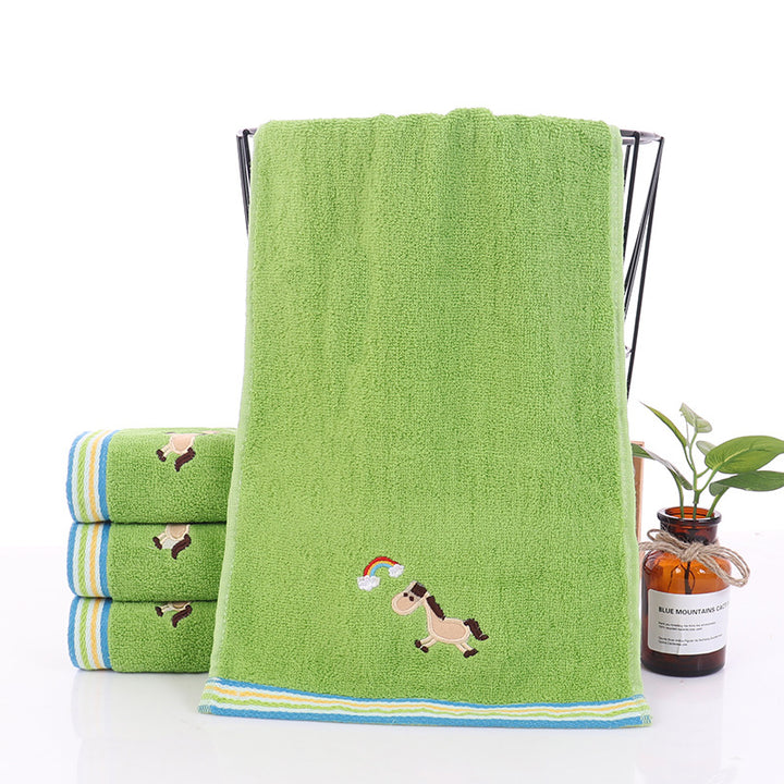 Ladies Child-friendly Cotton Bath Towel Bowlift