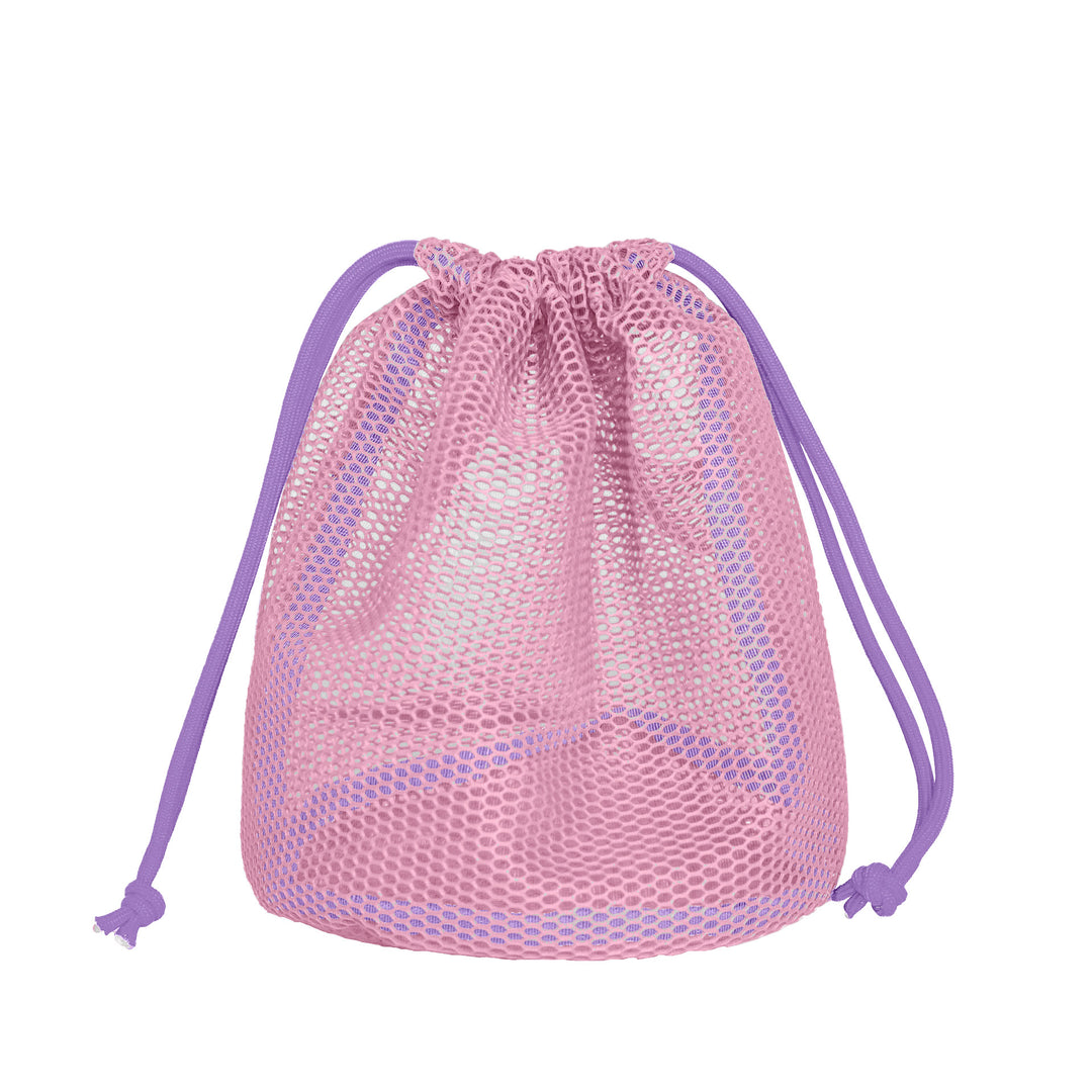 Practical mesh bag with drawstring Bowlift