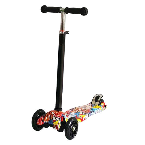 Lightweight 3-Wheel Kick Scooter Bowlift