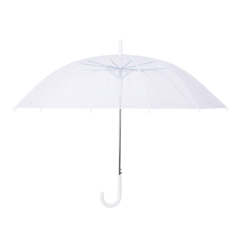 Women's Transparent Umbrella Bowlift
