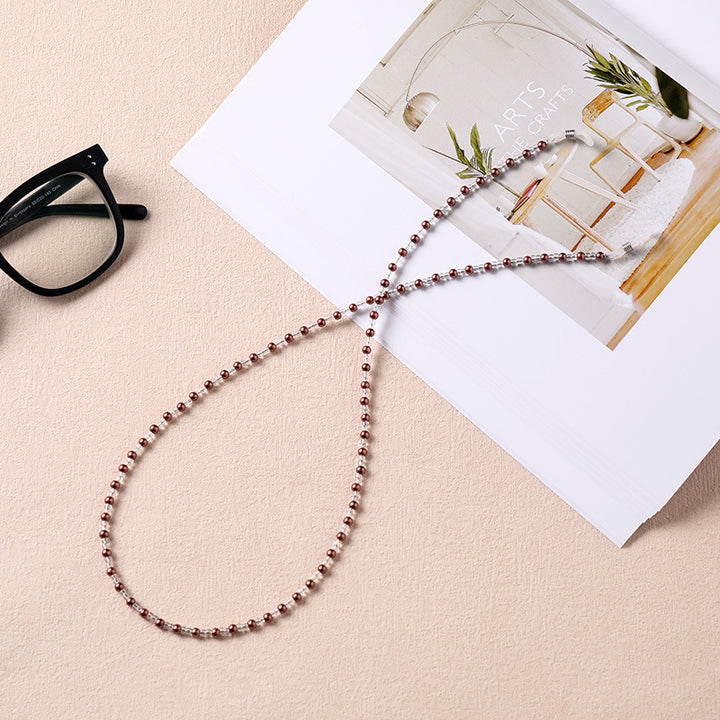Stylish Beaded Eyewear Chain Bowlift