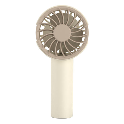 Unisex compact portable handheld fan with rechargeable battery quiet brushless motor ergonomic grip Bowlift