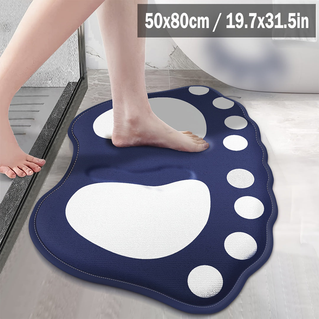 Footprint Bath Mat Bowlift