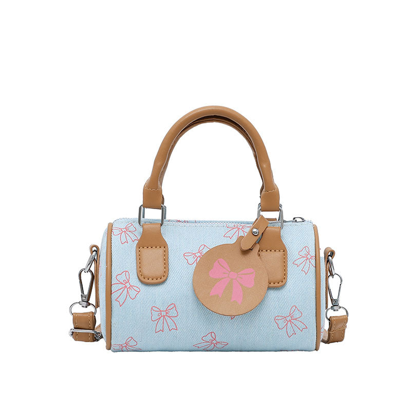 WoPlayful Bow-Printed Mini Handbag Bowlift