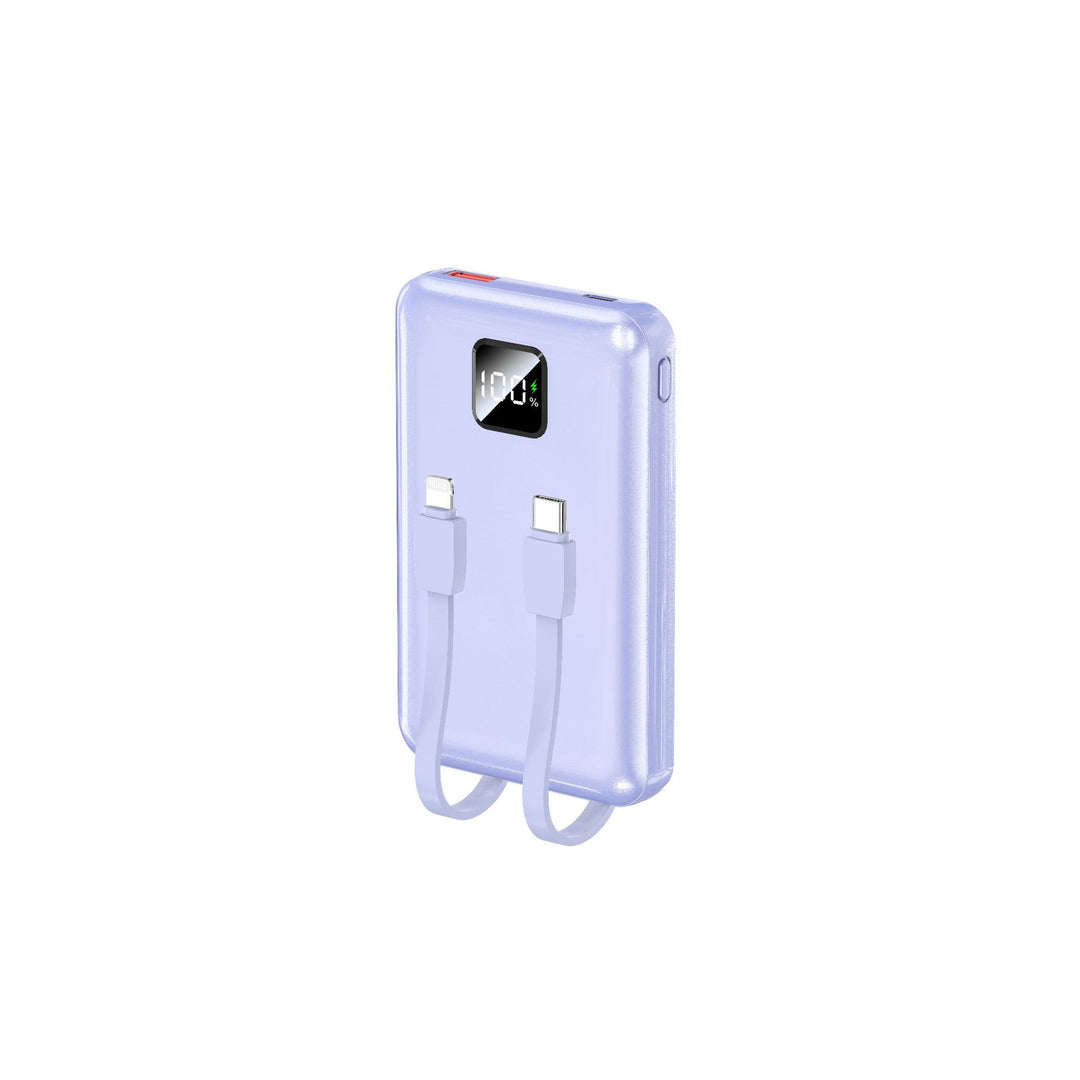 Portable power bank with integrated dual USB port and state-of-the-art LED display Bowlift