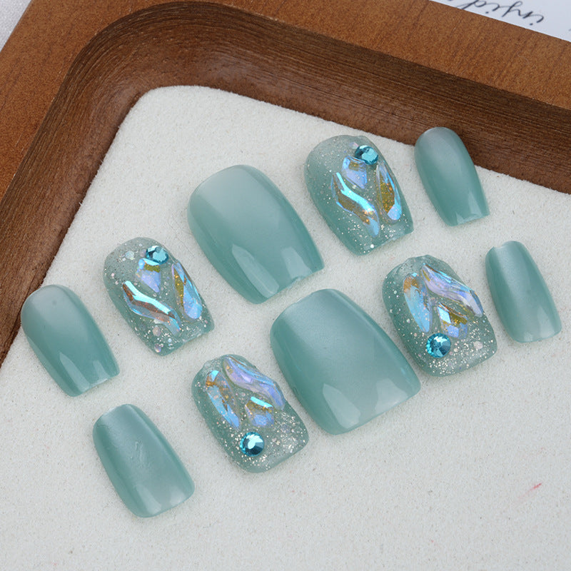 Decorative Press-On Nail Art Set Bowlift