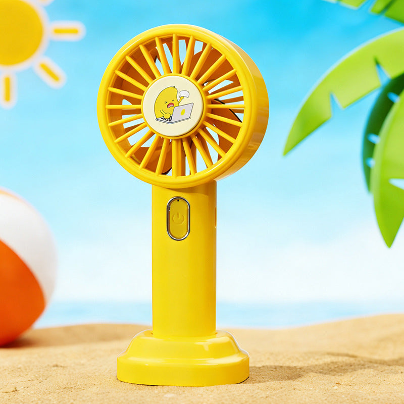 Women's Portable Mini Fan with Creative Design Bowlift