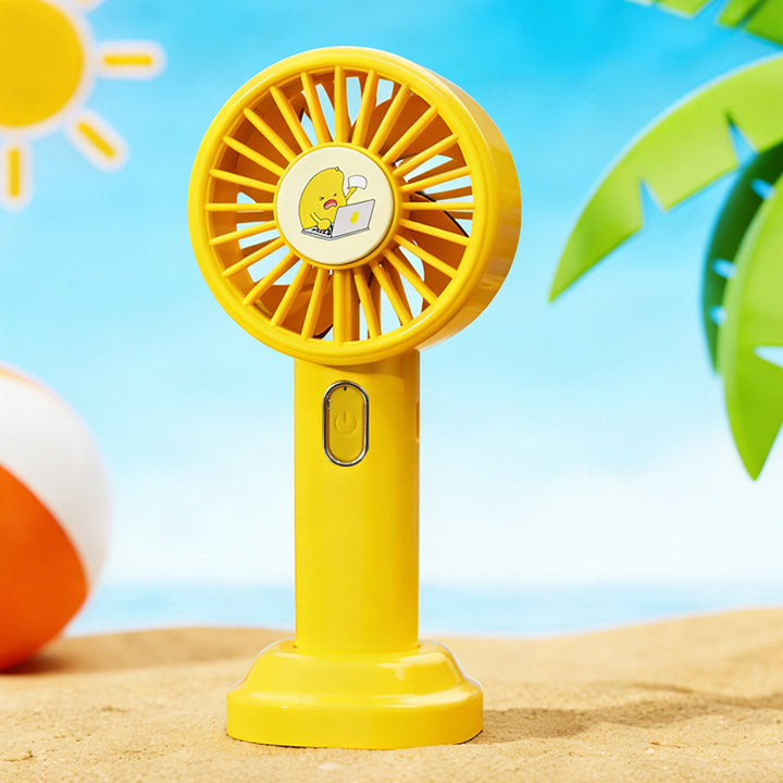 Women's Portable Mini Fan with Creative Design Bowlift