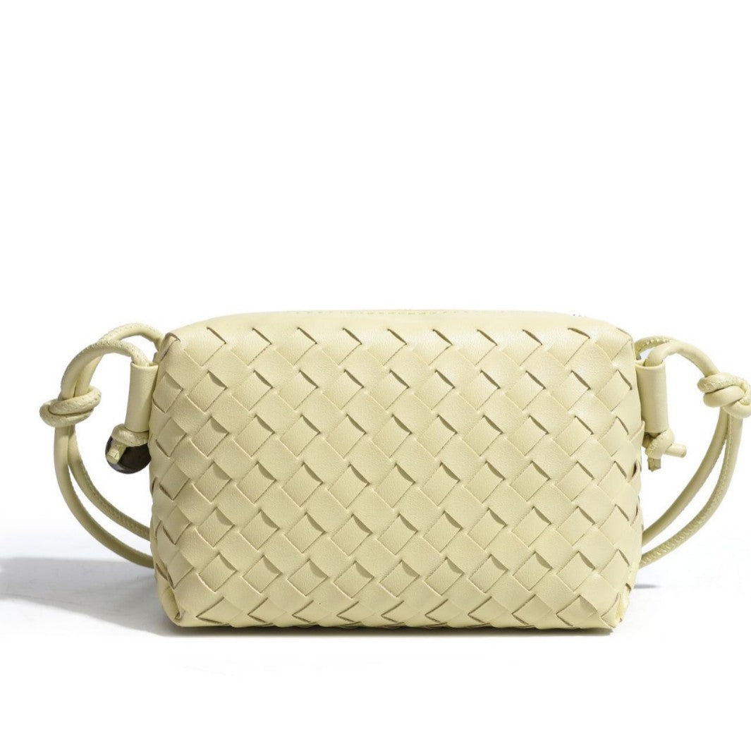 Stylish Woven Crossbody Purse Bowlift