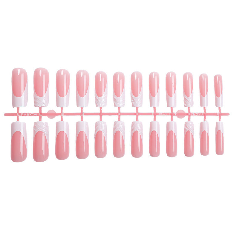 Artificial nail design with elegant 3D pattern Bowlift