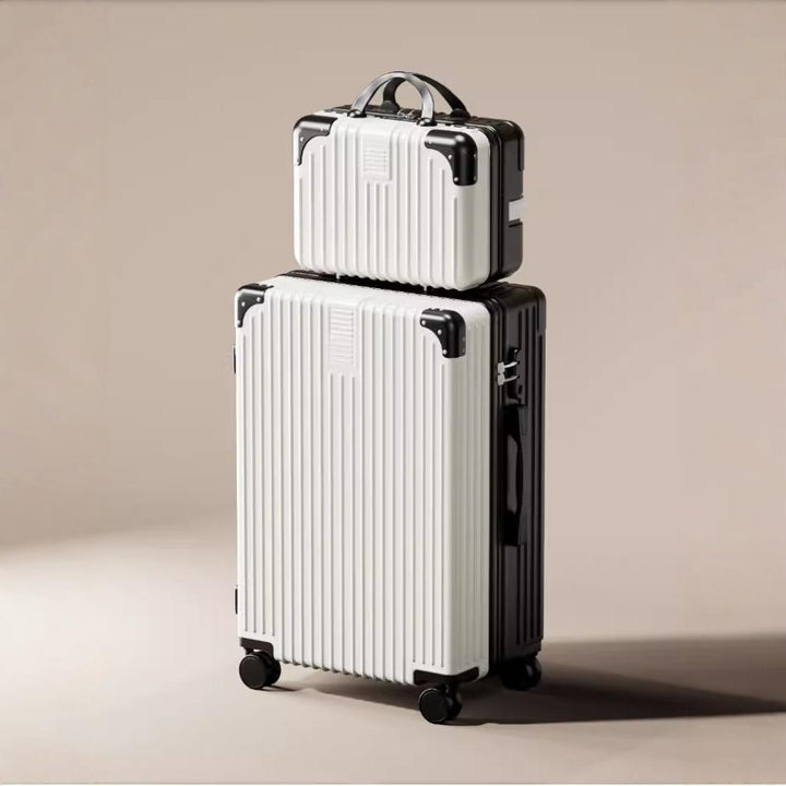 Unisex Durable Expandable Hard-Shell Carry-On Luggage Bowlift