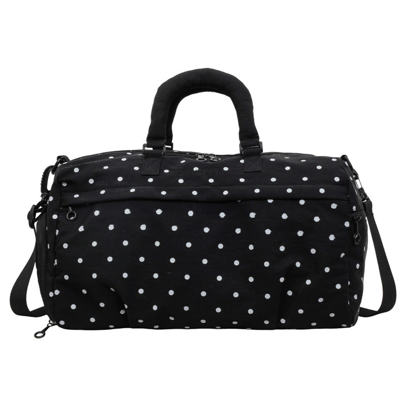 Stylish Polka Dot Weekend Duffle