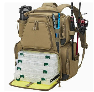 Fishing Equipment Storage Backpack Bowlift