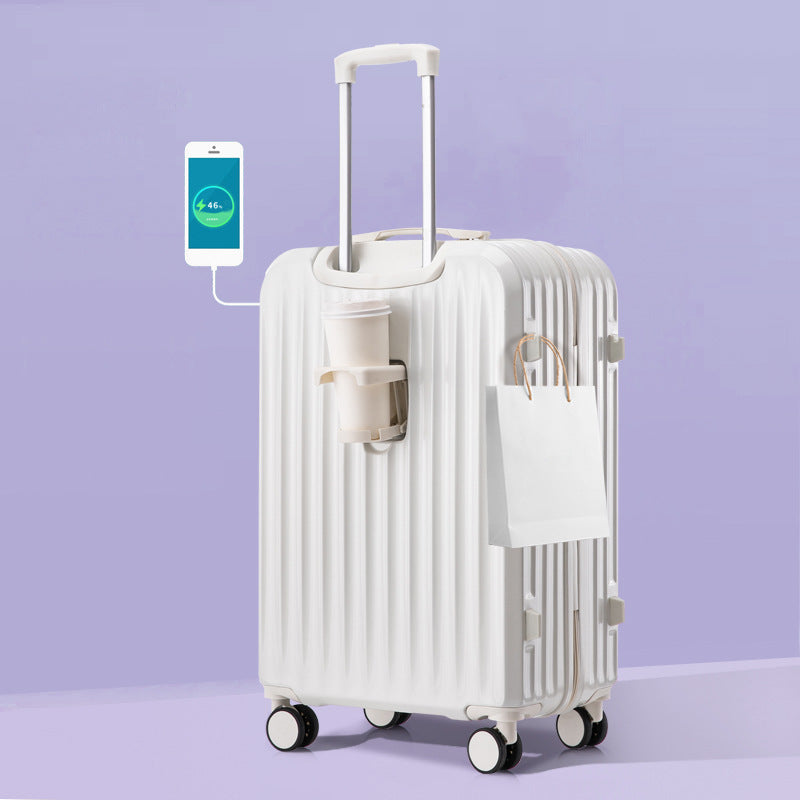 Smart Multi-Function Travel Suitcase Bowlift