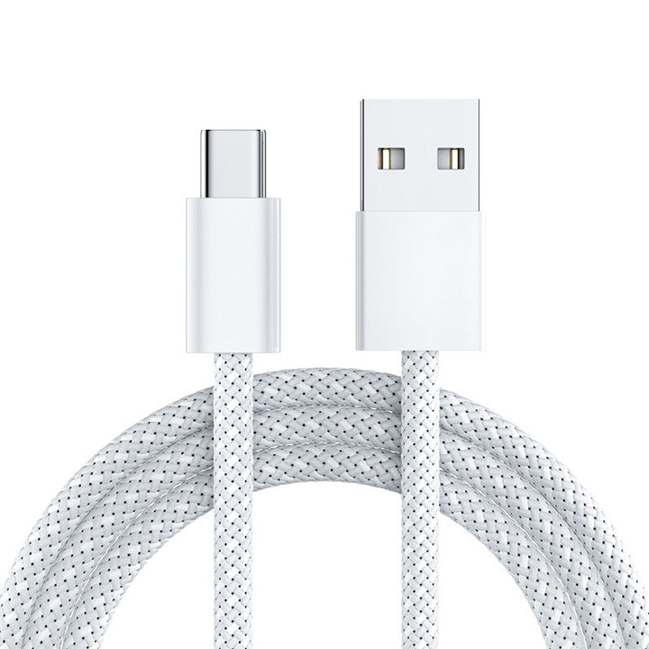 Braided USB-C to USB-A Fast-Charge Durable Nylon Cable Bowlift