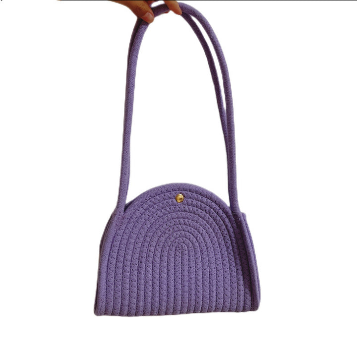 Women's fashionable shoulder bag with ribbed design Bowlift