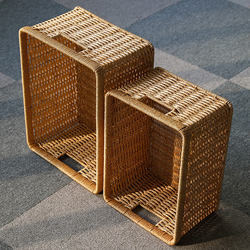 Decorative Woven Storage Cube Bowlift