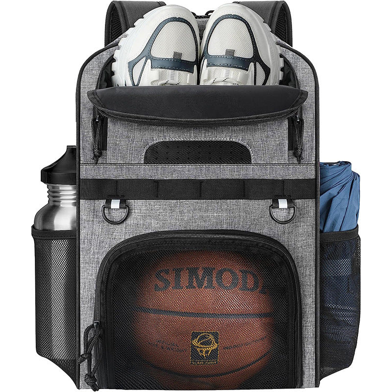 Multi-Compartment Sports Backpack with Shoe Storage Bowlift
