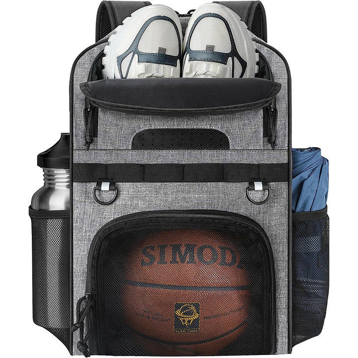 Multi-Compartment Sports Backpack with Shoe Storage Bowlift
