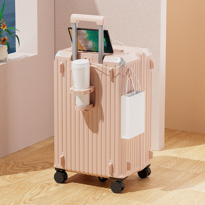 Smart Technology Travel Suitcase Bowlift