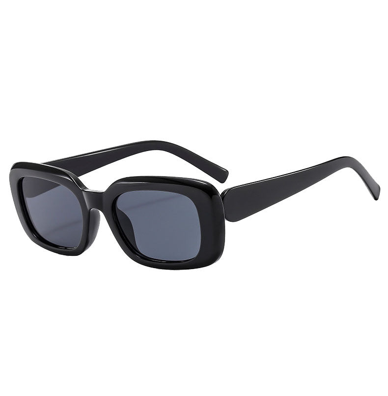 Women's Fashion Square Sunglasses with Wide Frame and UV Protection Bowlift