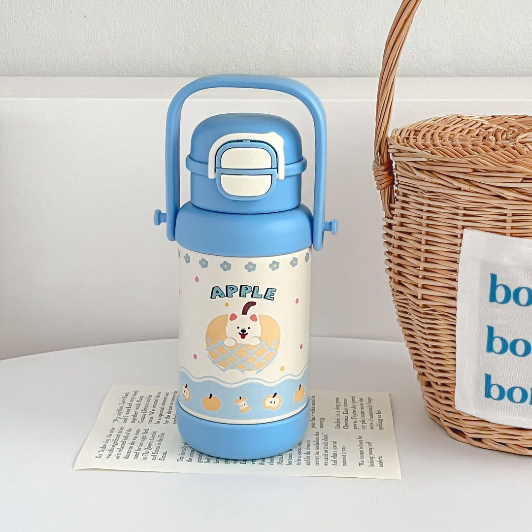 Women's insulated drinking bottle with cute animal design Bowlift