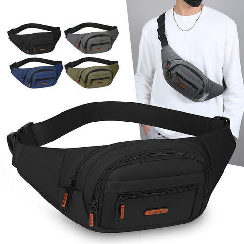 Versatile Multi-Pocket Waist Bag Bowlift
