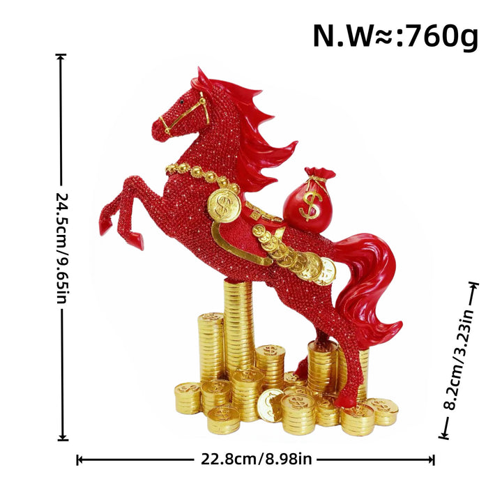 Decorative horse figurine Bowlift