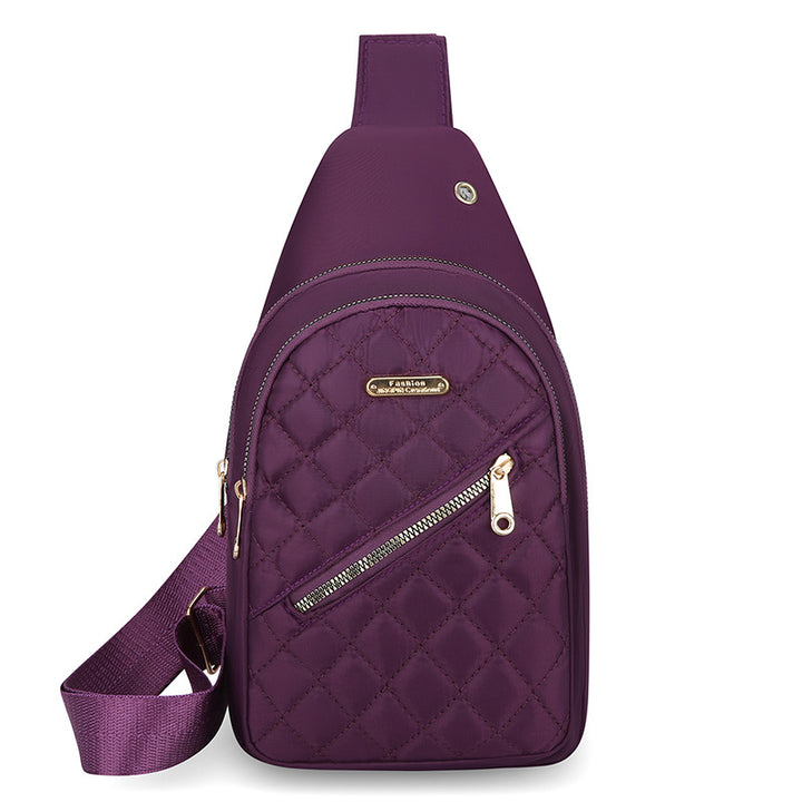 Quilted Sling Backpack Bowlift