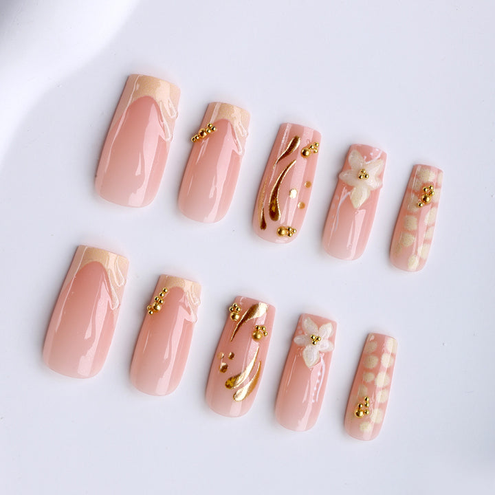 Artistic Premium Gel Nails Set Bowlift