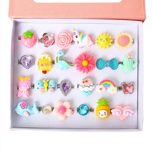 Unisex Creative Decoration Set with Colorful Motif Buttons Bowlift