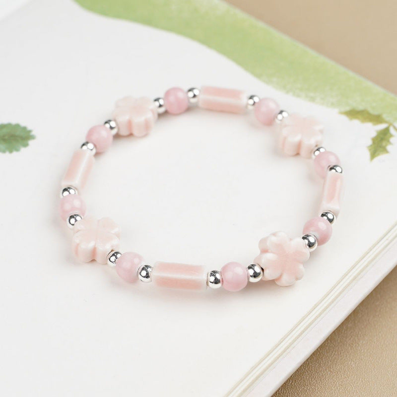 Heart-Shaped Beaded Bracelet Bowlift