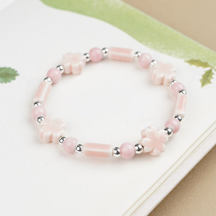 Heart-Shaped Beaded Bracelet Bowlift