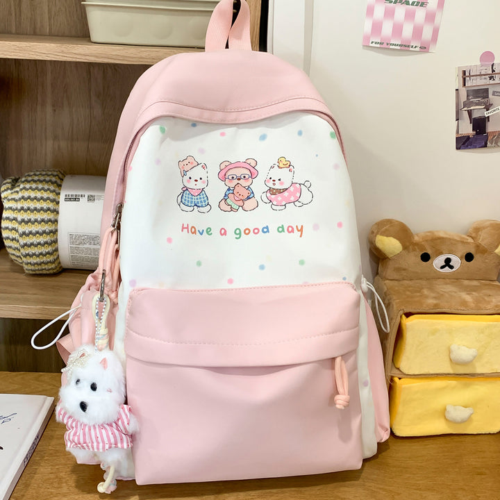 Playful Illustrated Daypack