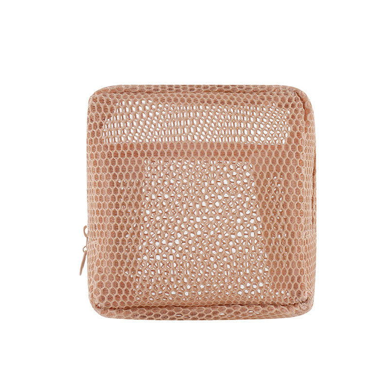 Breathable Mesh Travel Toiletry Organizer Pouch Bowlift