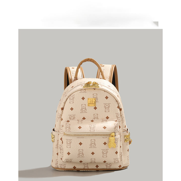 Stylish Character-Printed Backpack Bowlift