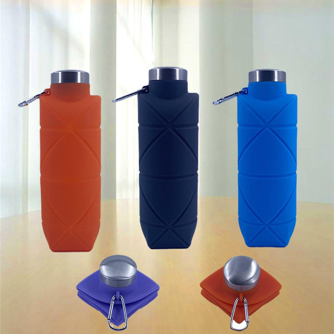 Women collapsible silicone drink bottle Bowlift