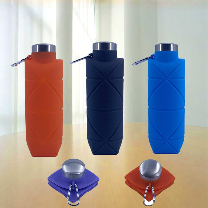Women collapsible silicone drink bottle Bowlift