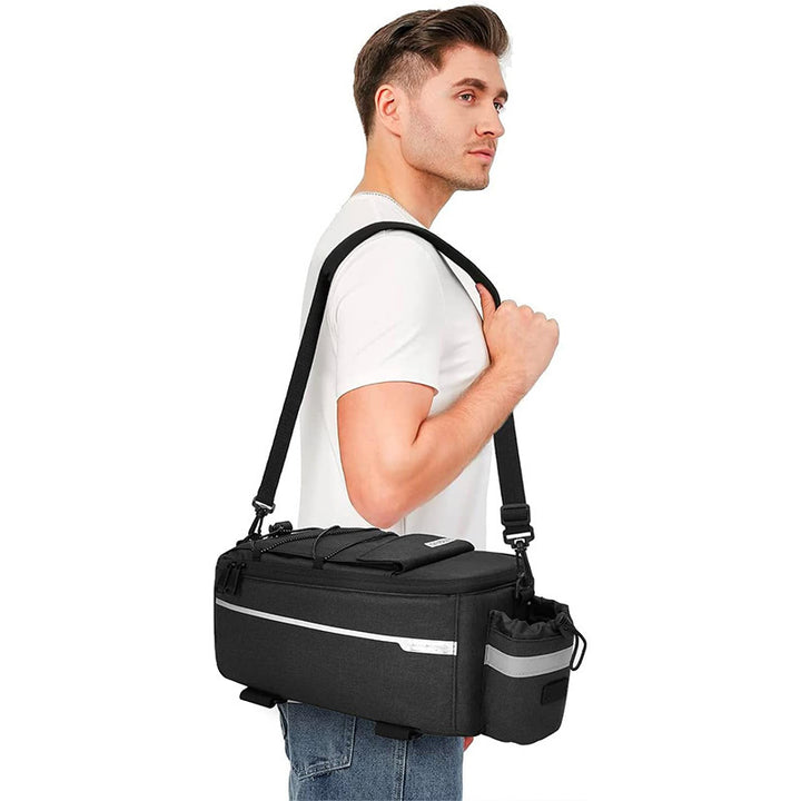 Multifunctional bicycle bag with insulated drink holder Bowlift