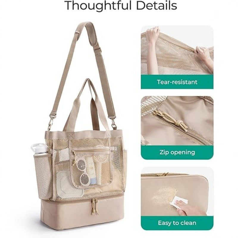 Practical beach and cooler tote bag Bowlift