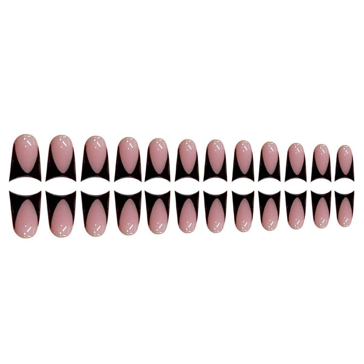 Elegant Stiletto Press-On Nail Extensions Bowlift
