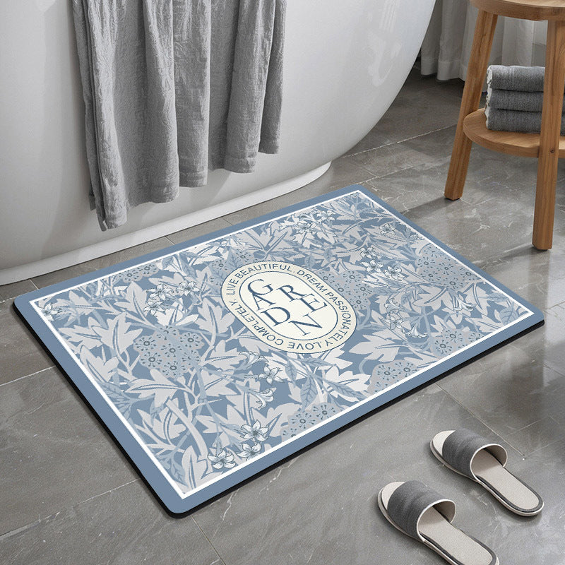 Decorative Motivational Bath Mat Bowlift