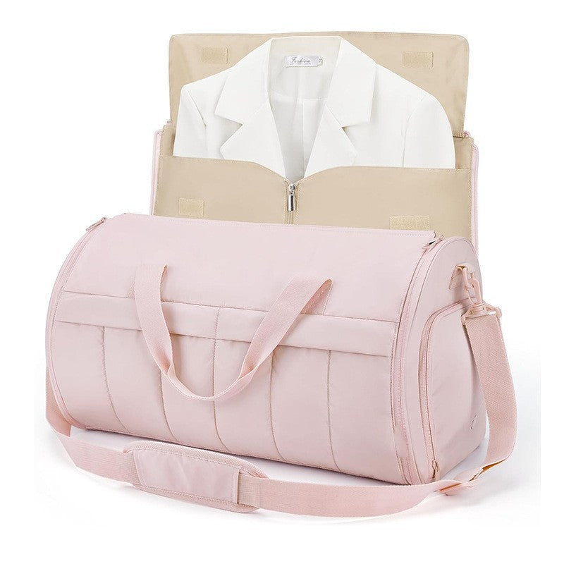 Multifunctional Business Travel Bag with Separate Suit Compartment Bowlift