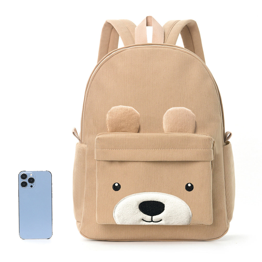 Children's backpack with playful bear motif Bowlift
