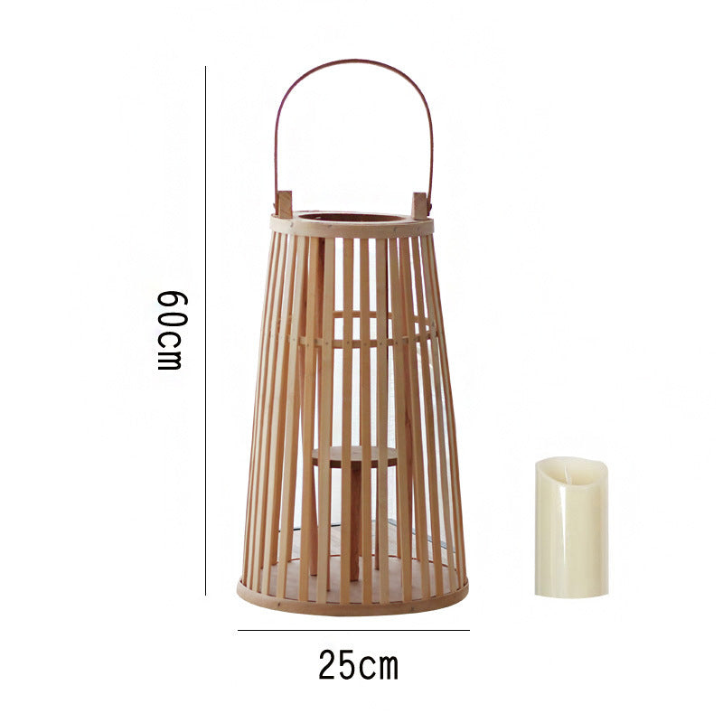 Decorative Wooden Lantern Bowlift